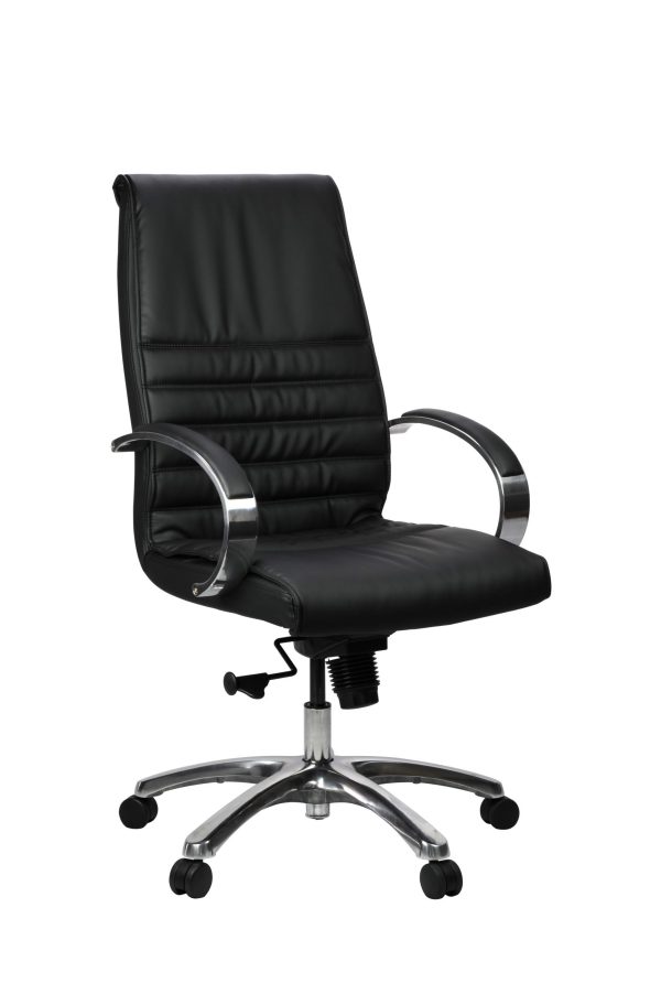 GOPW-E06ML/HL FRANKLIN Leather Chair – Medium Back - Image 4