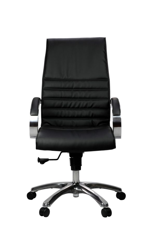 GOPW-E06ML/HL FRANKLIN Leather Chair – Medium Back - Image 5