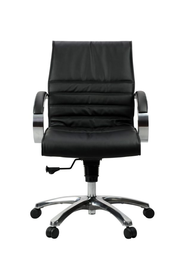 GOPW-E06ML/HL FRANKLIN Leather Chair – Medium Back - Image 7