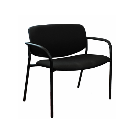 MULTI Heavy Duty Wide Seat Visitor Chair GOPH-M08ADFSBK