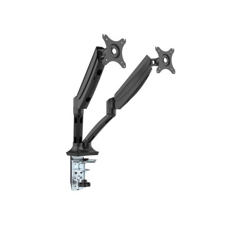 Gas Spring Dual Monitor Arm GOPLO-DMA-B502D-BK