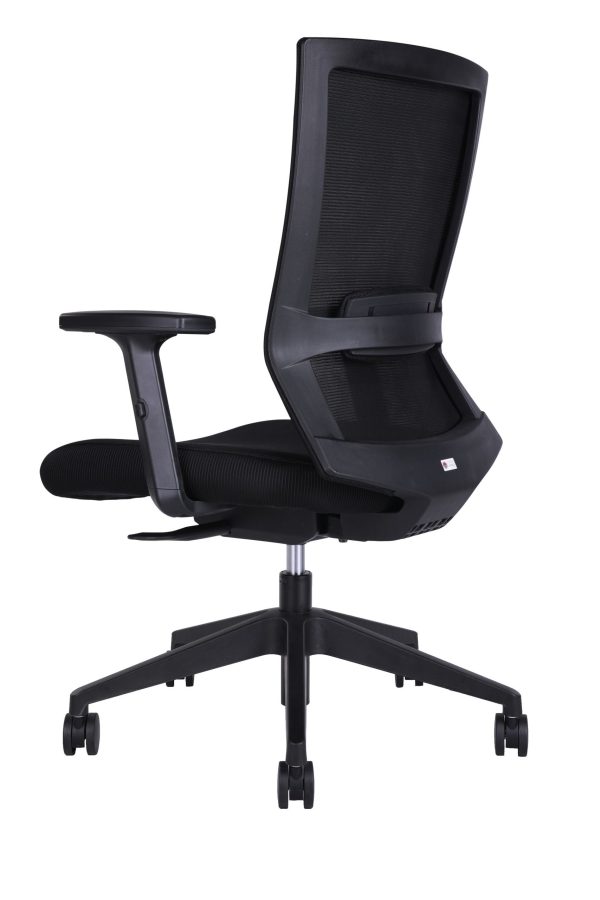 GOPS-W18MBK PORTLAND Series Mesh Chair – Medium Back - Image 2