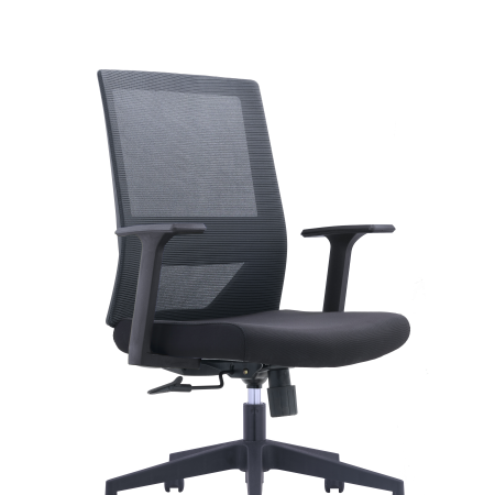 UTAH Mesh Chair – Medium Back GOPST-W20MBK