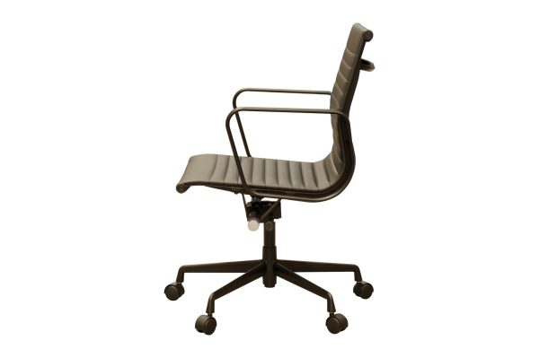GOPW-E24MPUBK/BK-E24MPUOR/BK ADORA PU Office Chair – Medium Back - Image 3