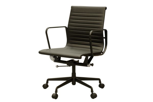 GOPW-E24MPUBK/BK-E24MPUOR/BK ADORA PU Office Chair – Medium Back - Image 4