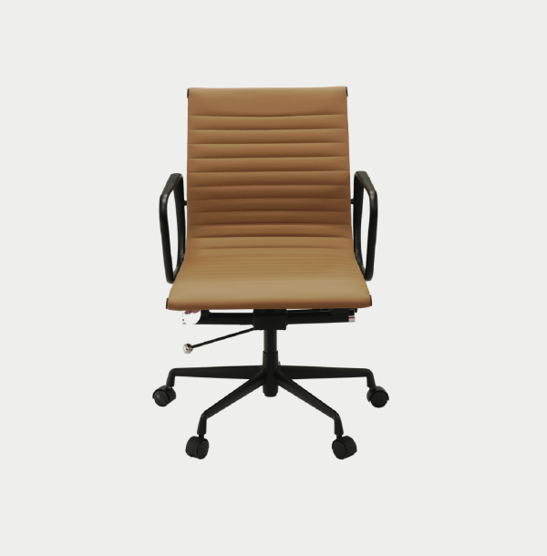 GOPW-E24MPUBK/BK-E24MPUOR/BK ADORA PU Office Chair – Medium Back - Image 6