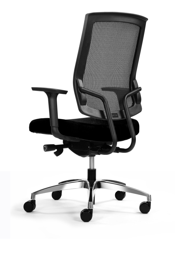 VECTRA High Back Heavy Duty Mesh Chair GOPZ-W22HBK-AL - Image 3