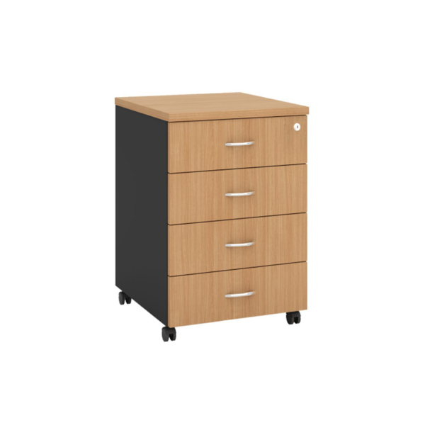 Mobile Pedestal 4 Drawers OM-M4