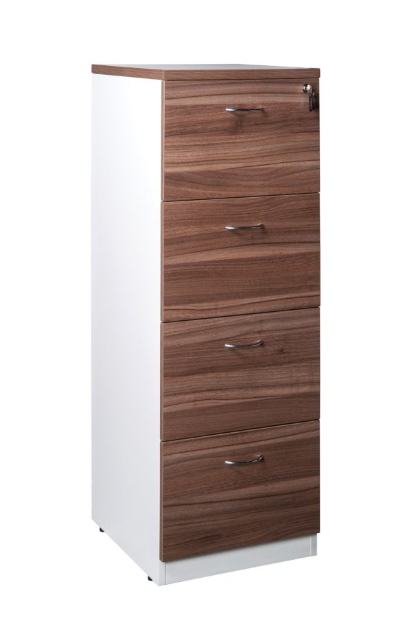 4 Drawer Filing Cabinet OMJ-FC4-CS/WH-WT/CH-VW/WH