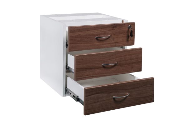 Fixed Desk Pedestal 3 Drawers OMJ-FP3-CS/WH-WT/CH-VW/WH - Image 6