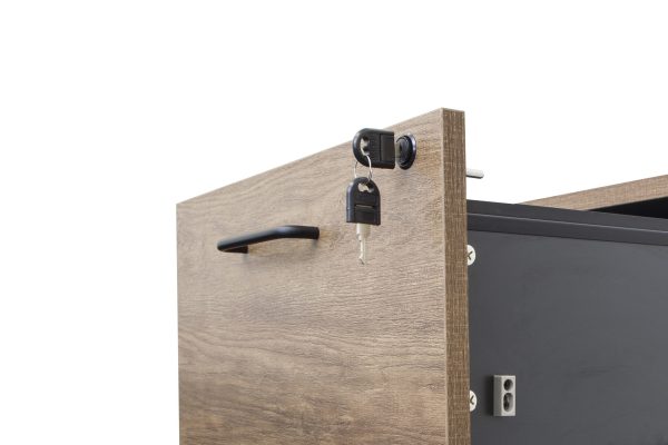 Fixed Desk Pedestal 3 Drawers OMJ-FP3-CS/WH-WT/CH-VW/WH - Image 3