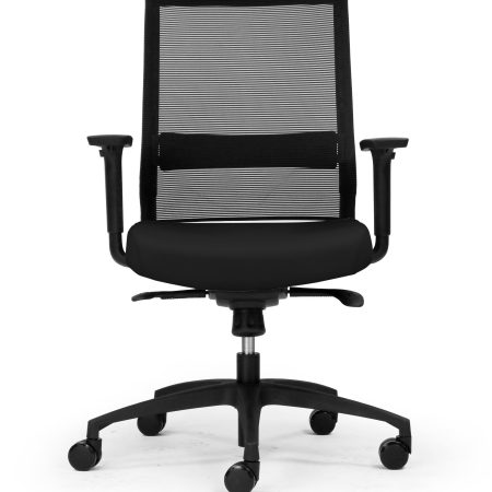 GOPZ-W13MBK ONYX Series Mesh Chair – Medium Back