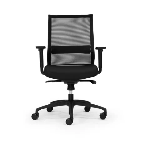 GOPZ-W13MBK ONYX Series Mesh Chair – Medium Back