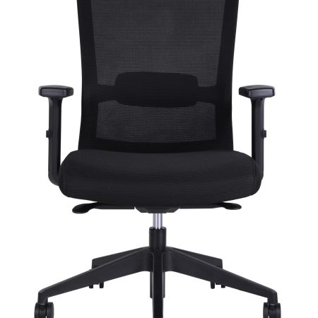 GOPS-W18MBK PORTLAND Series Mesh Chair – Medium Back