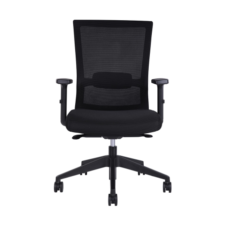 GOPS-W18MBK PORTLAND Series Mesh Chair – Medium Back