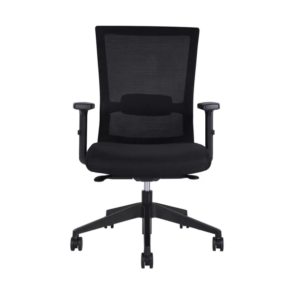 GOPS-W18MBK PORTLAND Series Mesh Chair – Medium Back