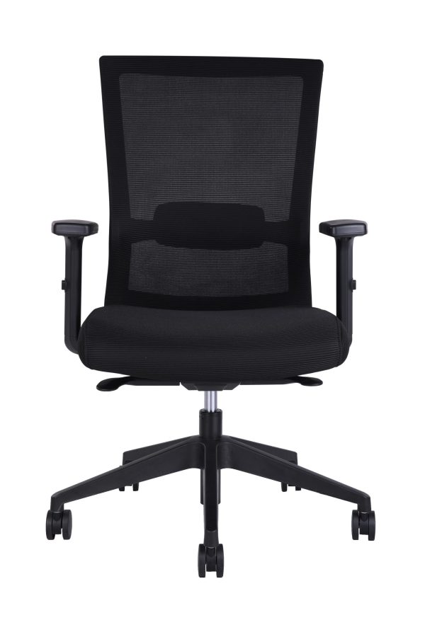 GOPS-W18MBK PORTLAND Series Mesh Chair – Medium Back