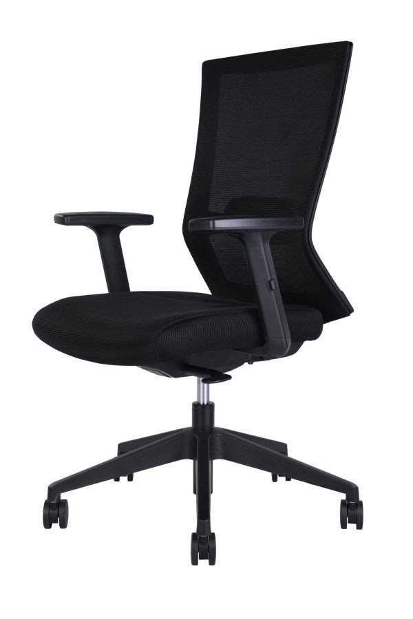 GOPS-W18MBK PORTLAND Series Mesh Chair – Medium Back - Image 3