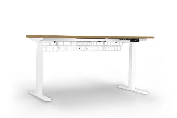 Altura Plus Height Adjustable Desk – Dual Motors GOPNA-ALT3WH/BK - Image 4