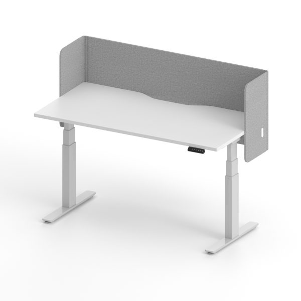 Altura Height Adjustable Twin Desk Frame – Dual Motors per workstation GOPD-ALT3WH/BK - Image 7