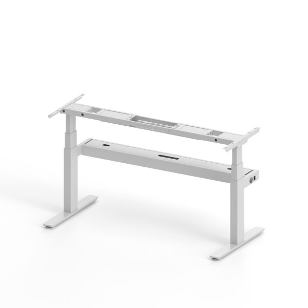 Altura Height Adjustable Twin Desk Frame – Dual Motors per workstation GOPD-ALT3WH/BK - Image 4